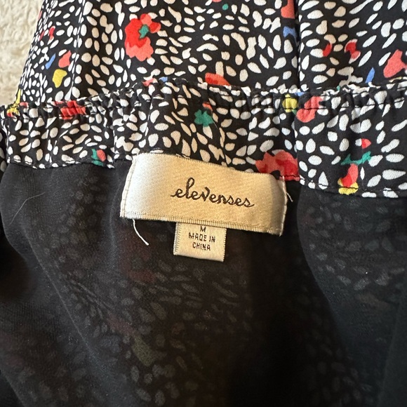 Anthropologie/Elevenes - Black/White/Multi Color Jumpsuit - M - Picture 10 of 10